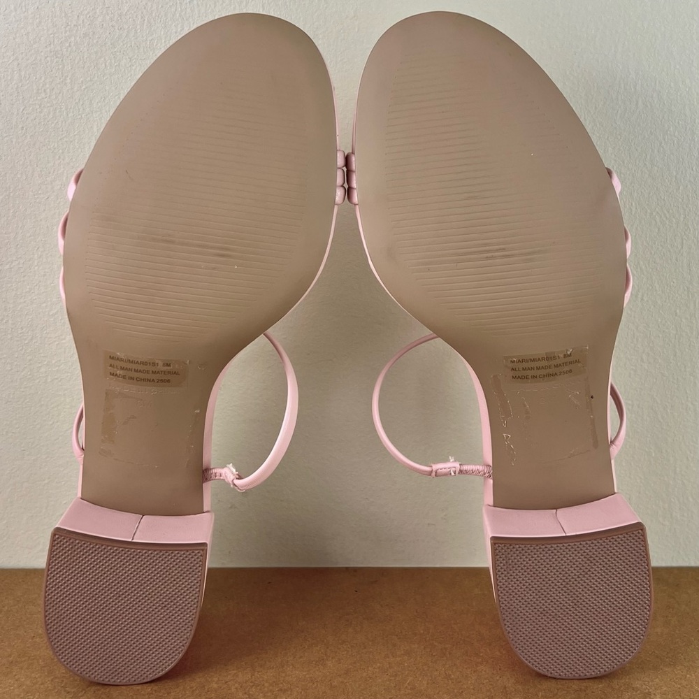 NEW STEVE MADDEN PINK SLIDE SANDALS - Picture 12 of 12